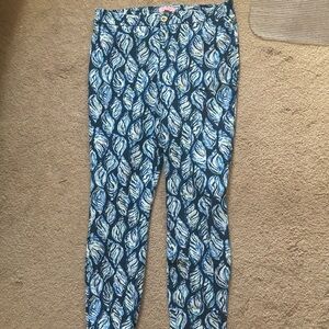 Like New, Keliani Stretch Pant in High Tide Navy